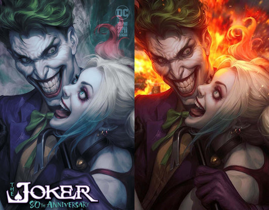 JOKER 80TH ANNIVERSARY EXCLUSIVE ARTGERM VARIANT