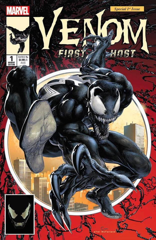 VENOM FIRST HOST #1 CLAYTON CRAIN ASM #300 HOMAGE NYCC TRADE DRESS VARIANT LIMITED TO 3000