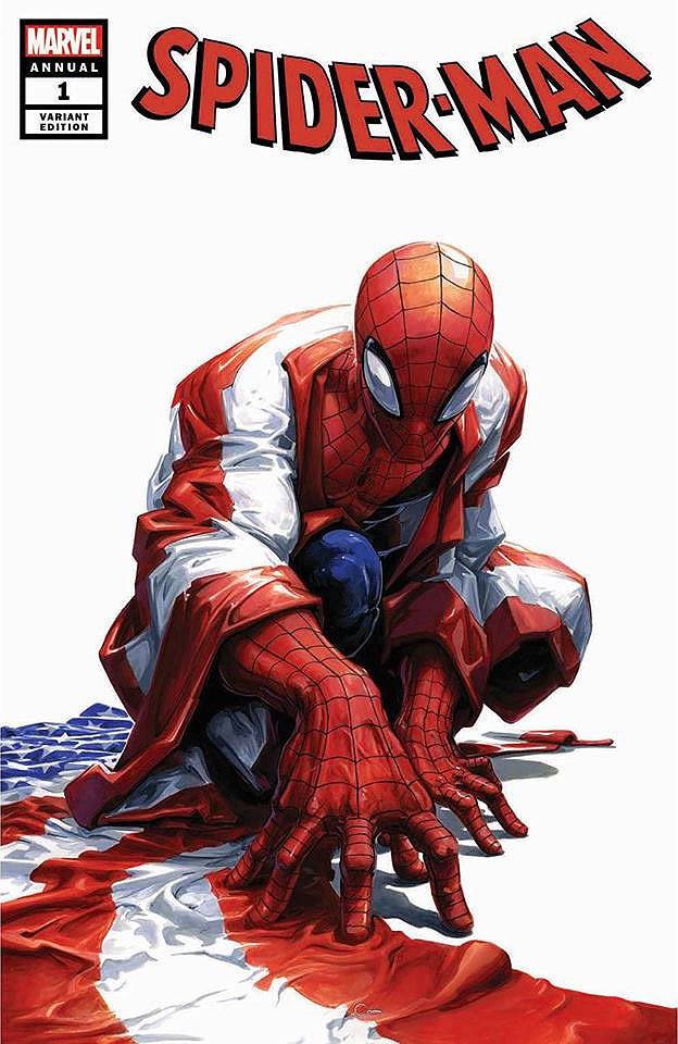SPIDER-MAN ANNUAL #1 CLAYTON CRAIN TRADE DRESS VARIANT LIMITED TO 1000 WITH NUMBERED COA