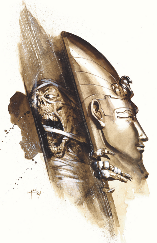 FORBIDDEN MUSEUM #1 GABRIELE DELL'OTTO 'THE MUMMY' VARIANT LIMITED TO 250 COPIES WITH COA
