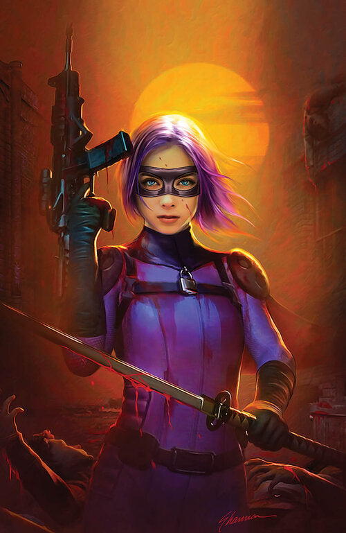 KICK-ASS VS HIT-GIRL #1 SHANNON MAER VIRGIN VARIANT LIMITED TO 300 WITH COA