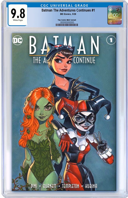 BATMAN THE ADVENTURES CONTINUE #1 CHRISSIE ZULLO VARIANTS