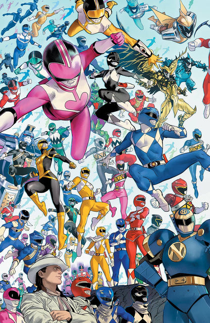 POWER RANGERS #1 RAFAEL GRASSETTI VARIANT LIMITED TO 1000 COPIES & ALL 6 RATIOS