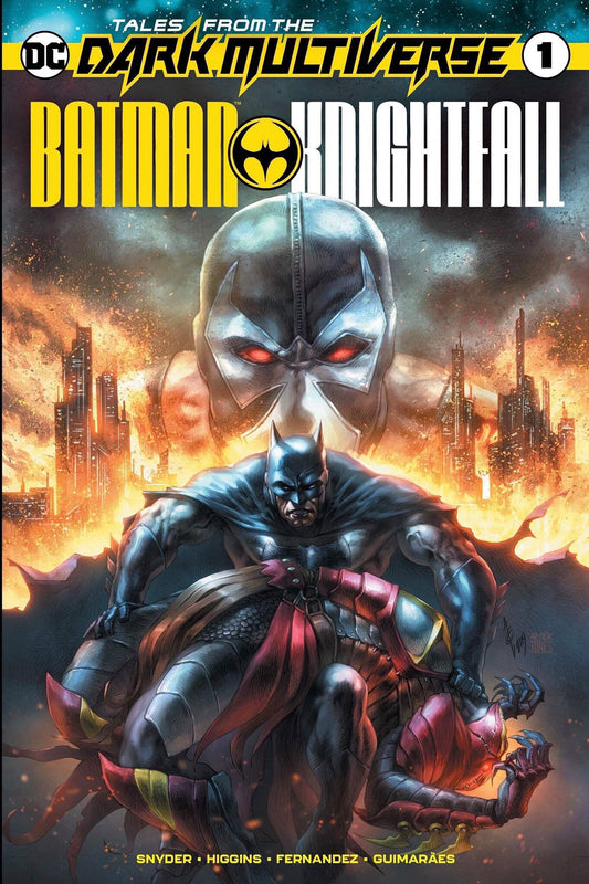 TALES FROM THE DARK MULTIVERSE BATMAN KNIGHTFALL #1 ALAN QUAH BATMAN #497 HOMAGE VARIANT LIMITED TO 600 COPIES WITH NUMBERED COA