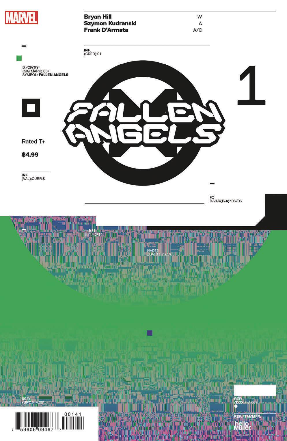 FALLEN ANGEL #1 1:10 MULLER DESIGN VARIANT