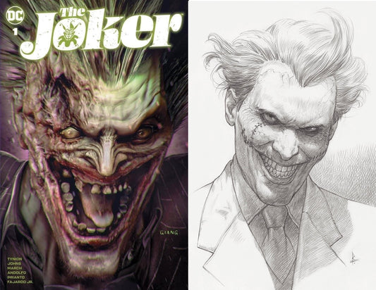 JOKER #1 JOHN GIANG VARIANT LIMITED TO 1000 WITH NUMBERED COA & 1:25 RICARDO FEDERICI VARIANT