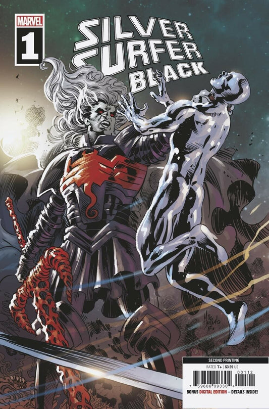 SILVER SURFER BLACK #1 (OF 5) 2ND PRINT MIKE DEODATO VARIANT