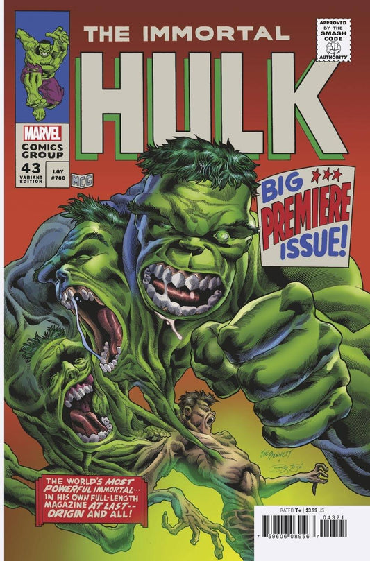 13/01/2021 IMMORTAL HULK #43 BENNETT HOMAGE VARIANT