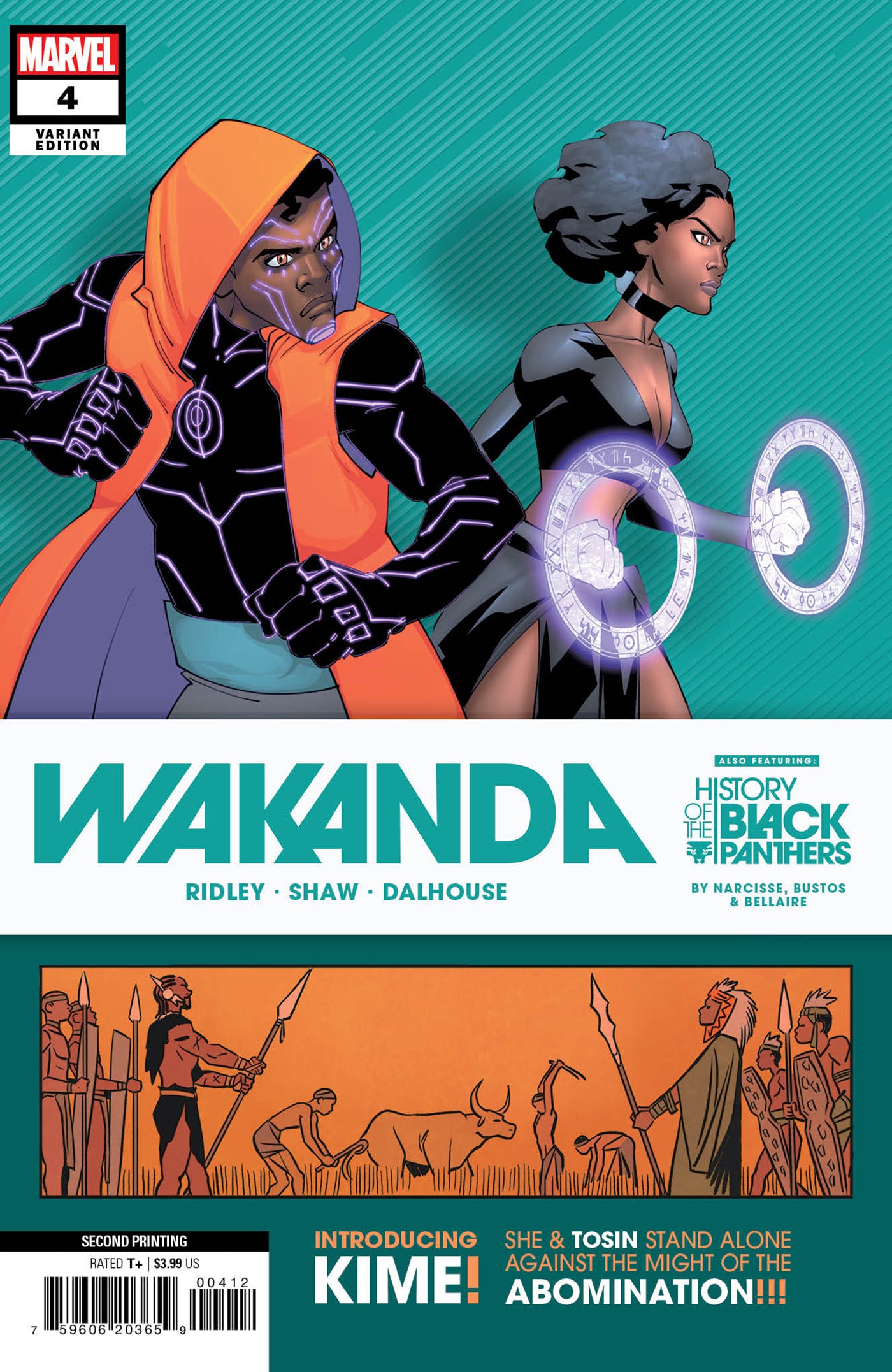 WAKANDA #4 (OF 5) 2ND PRINT VARIANT