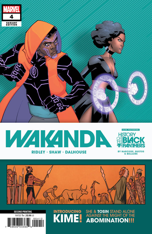 WAKANDA #4 (OF 5) 2ND PRINT VARIANT