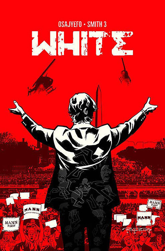 WHITE #1 (MR) LIMITED TO 2500 COPIES BLACK MASK