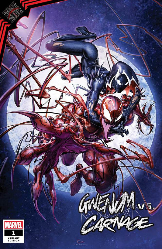 KING IN BLACK GWENOM VS CARNAGE #1 CLAYTON CRAIN TRADE DRESS VARIANT