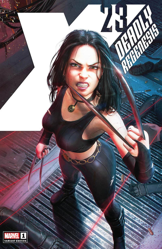 X-23 DEADLY REGENESIS #1 TIAGO DA SILVA VARIANT LIMITED TO 400 COPIES WITH NUMBERED COA