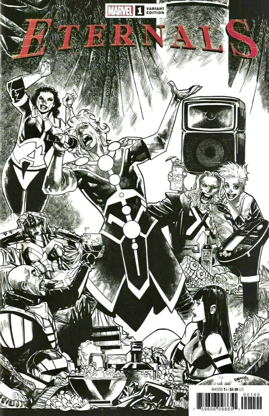 ETERNALS #1 RAMOS PARTY SKETCH 1 PER STORE