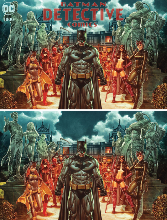 DETECTIVE COMICS #1000 MICA SUAYAN TRADE DRESS/VIRGIN VARIANT SET