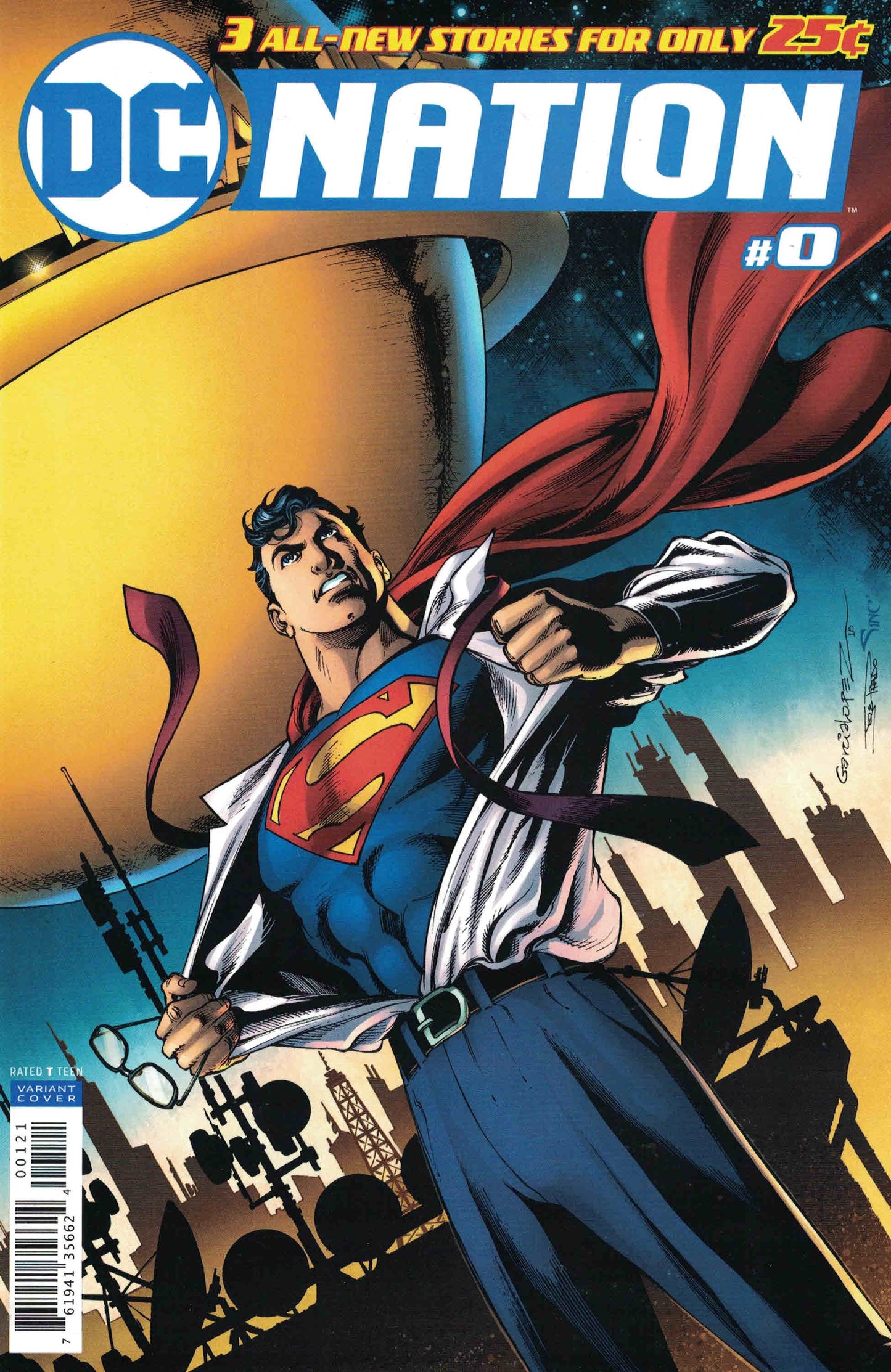 DC NATION #0 1:100 SUPERMAN VARIANT ED