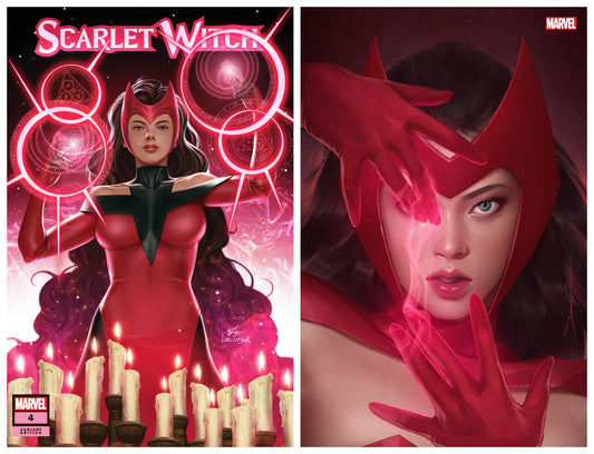 SCARLET WITCH #4 INHYUK LEE VARIANT LIMITED TO 800 COPIES WITH NUMBERED COA + 1:50 VARIANT