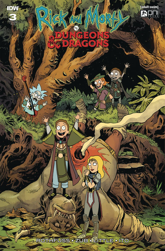 RICK & MORTY VS DUNGEONS & DRAGONS #3 (OF 4) 1:20 VARIANT