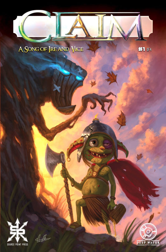 CLAIM SONG OF IRE AND VICE #1 AARON BARTLING TRADE DRESS VARIANT LIMITED TO 500