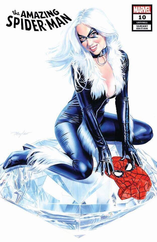 AMAZING SPIDER-MAN #10 MIKE MAYHEW BLACK CAT VARIANT LIMITED TO 1000 WITH NUMBERED COA