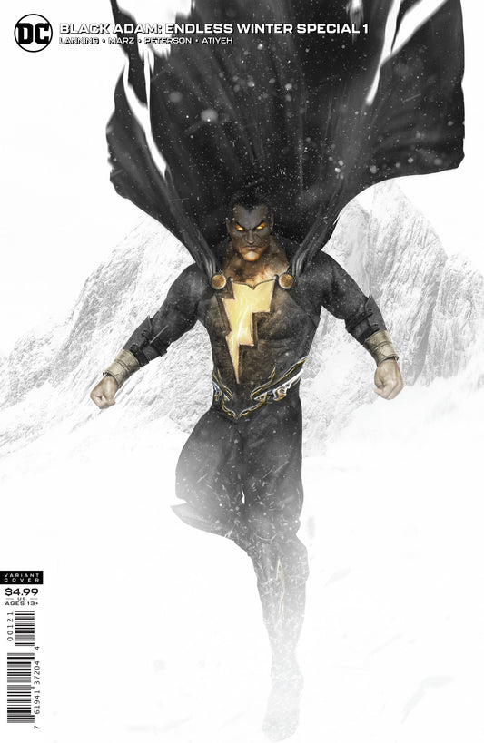 BLACK ADAM ENDLESS WINTER SPECIAL #1 (ONE SHOT) CVR B BOSSLOGIC CARD STOCK VARIANT (ENDLESS WINTER)