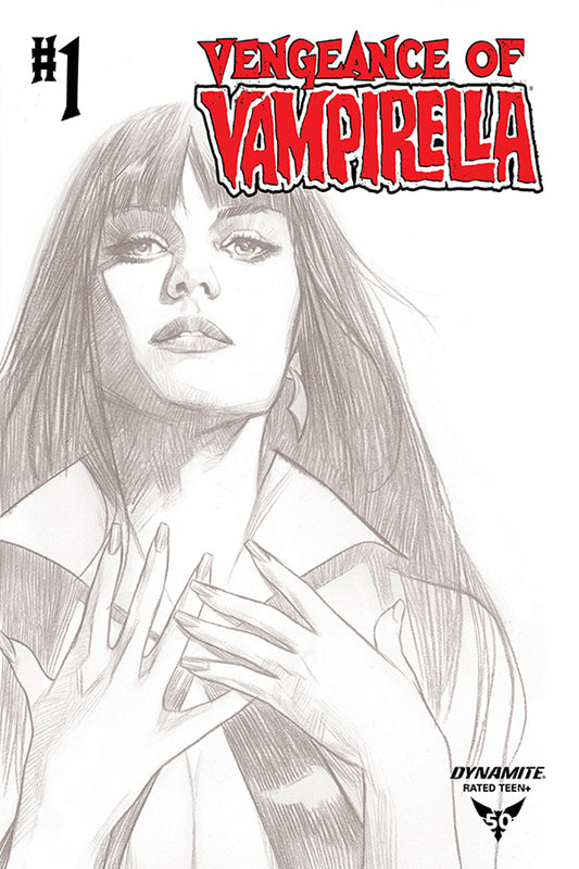 09/10/2019 VENGEANCE OF VAMPIRELLA #1 1:20 OLIVER B&W VARIANT