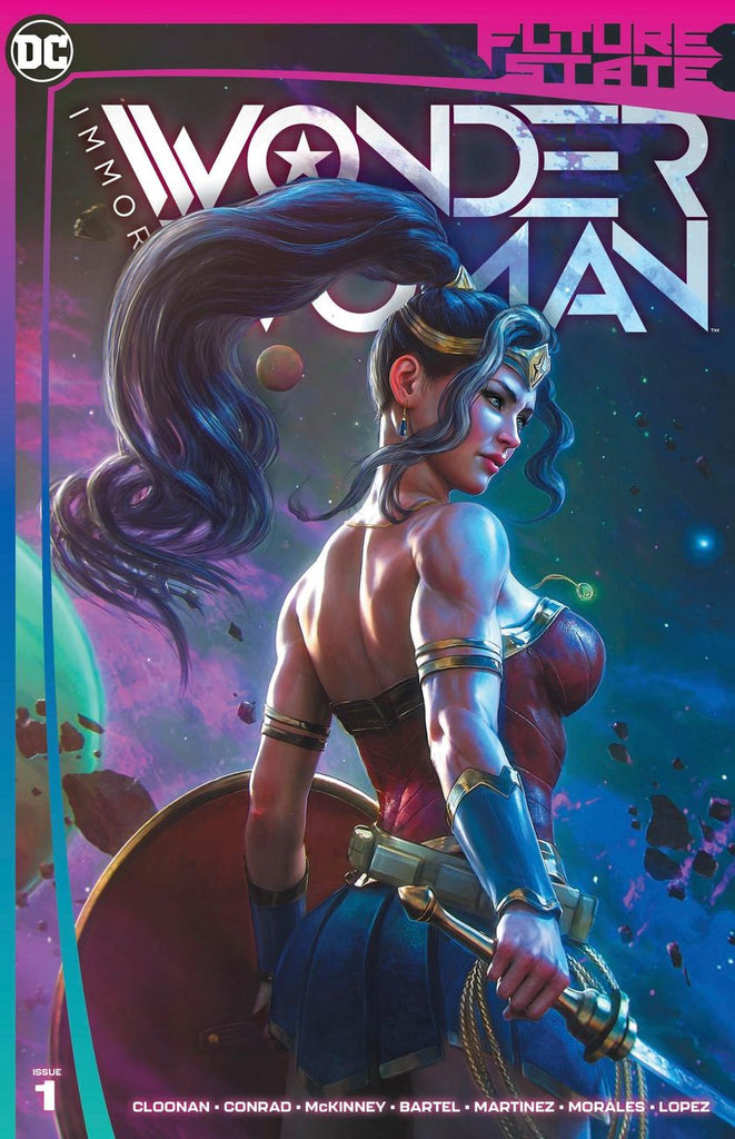 FUTURE STATE IMMORTAL WONDER WOMAN #1 TIAGO DA SILVA VARIANT LIMITED TO 1000 WITH NUMBERED COA