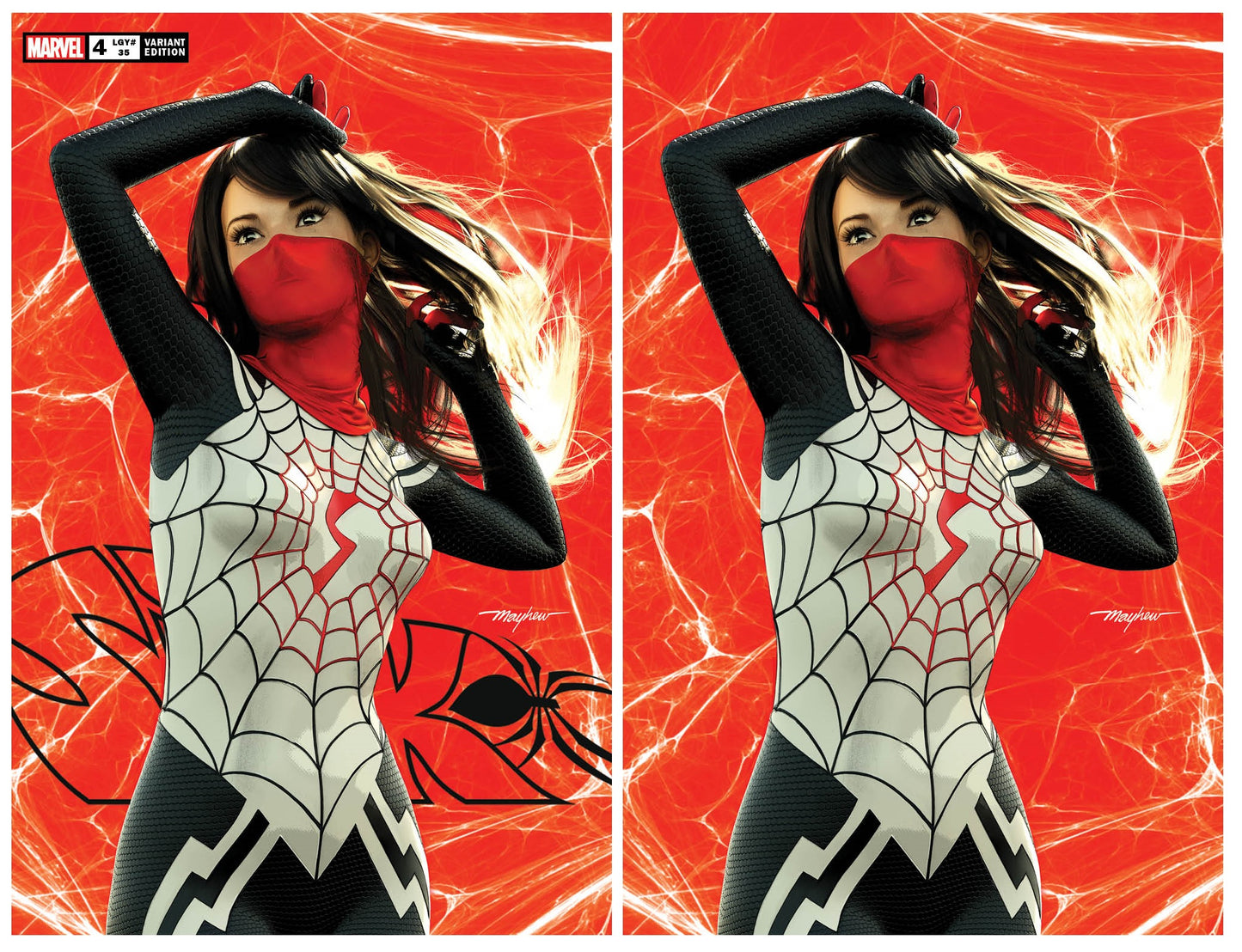 SILK #4 MIKE MAYHEW TRADE/VIRGIN VARIANT SET LIMITED TO 1000 SETS