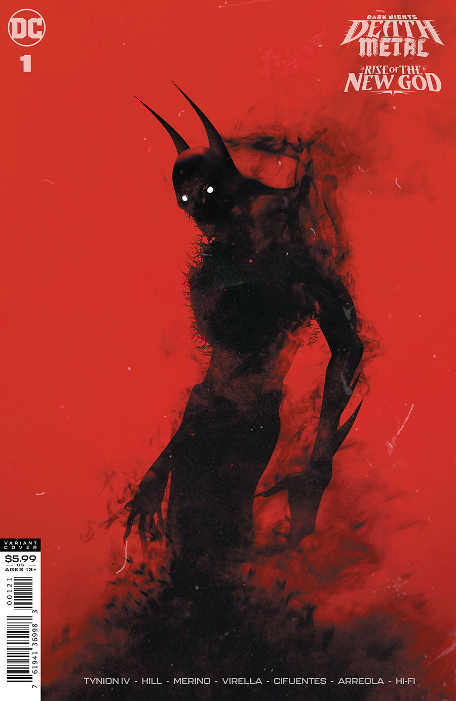27/10/2020 DARK NIGHTS DEATH METAL RISE OF THE NEW GOD #1 1:25 BOSSLOGIC VARIANT
