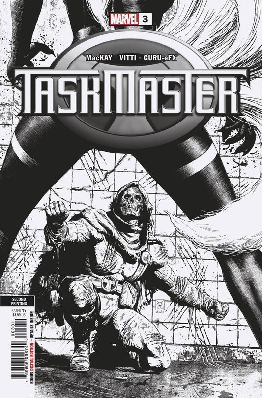 TASKMASTER #3 1:25 2ND PRINT GIANGIORDANO SKETCH VARIANT