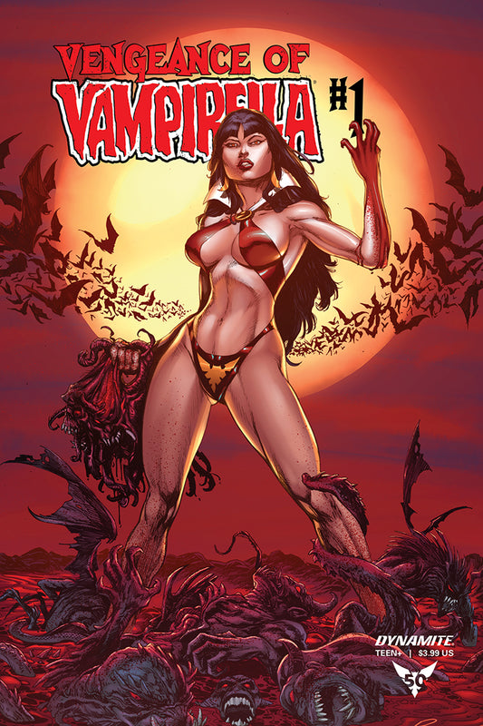 09/10/2019 VENGEANCE OF VAMPIRELLA #1 1:40 BUZZ BLOOD MOON VARIANT