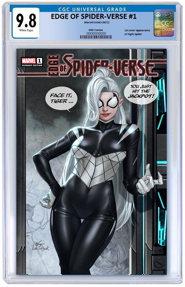 EDGE OF SPIDER-VERSE #1 INHYUK LEE TRADE DRESS VARIANT LIMITED TO 3000 CGC 9.8 PREORDER