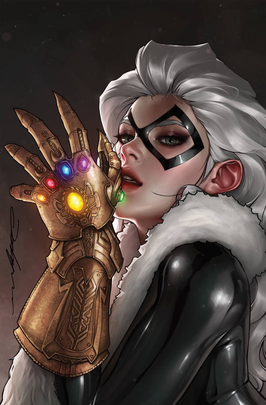 GIANT-SIZE BLACK CAT INFINITY SCORE #1 JEEHYUNG LEE 1:100 VIRGIN VARIANT
