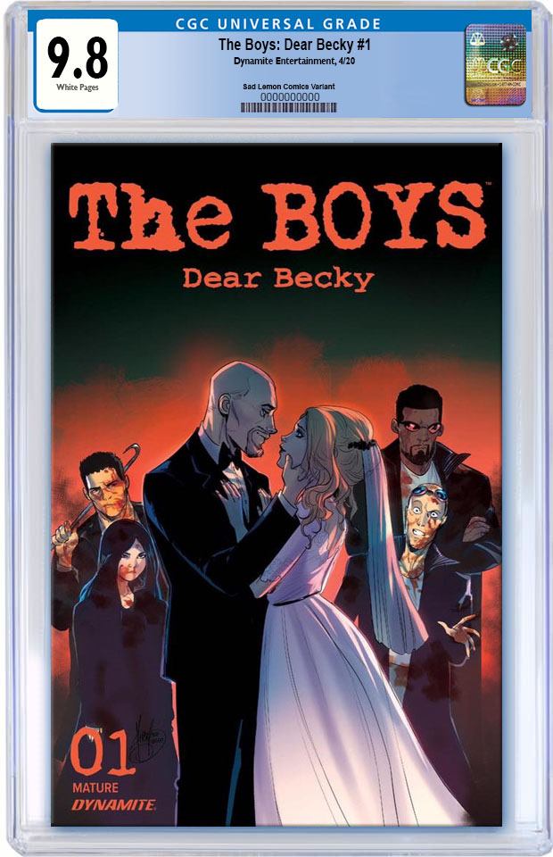 THE BOYS DEAR BECKY #1 MIRKA ANDOLFO VARIANT