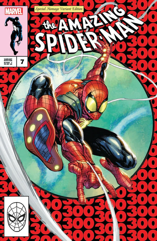 AMAZING SPIDER-MAN #7 TYLER KIRKHAM ASM 300 HOMAGE TRADE DRESS VARIANT