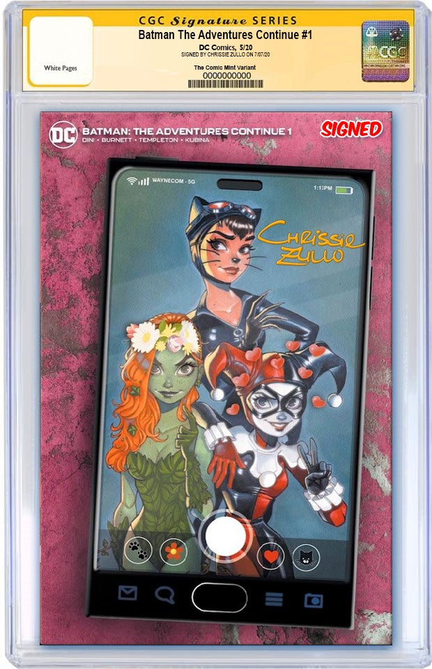 BATMAN THE ADVENTURES CONTINUE #1 CHRISSIE ZULLO VARIANTS