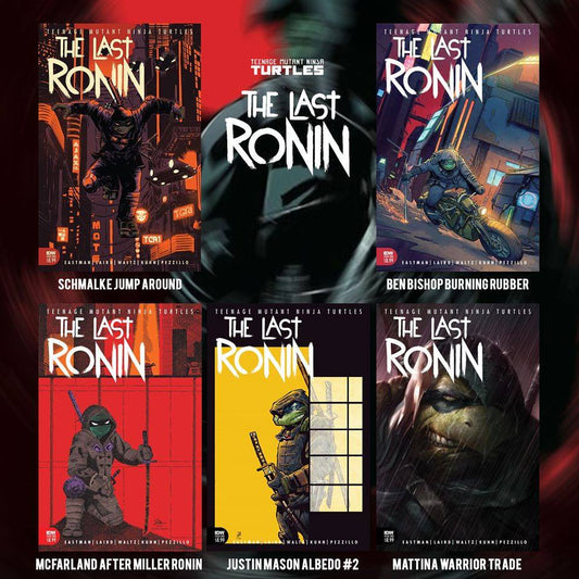 TMNT THE LAST RONIN #1 (OF 5) EXCLUSIVE 5 COVER BUNDLE