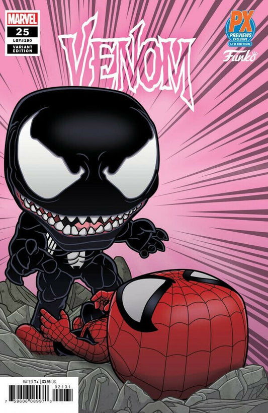 VENOM #25 FUNKO POP EXCLUSIVE ASM 316 HOMAGE VARIANT