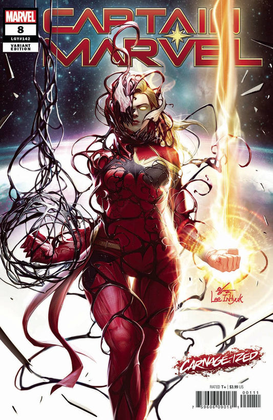 17/07/2019 CAPTAIN MARVEL #8 INHYUK LEE CARNAGE-IZED VARIANT - 1ST APP OF STAR
