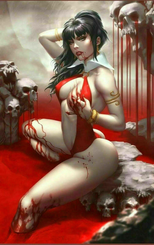 VAMPIRELLA #1 KENDRICK "KUNKKA" LIM VIRGIN VARIANT LIMITED TO 500