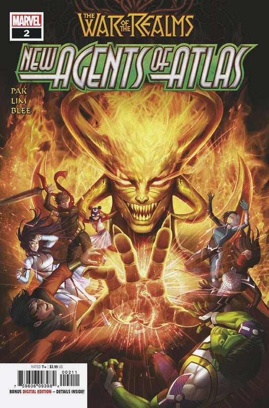 WAR OF REALMS NEW AGENTS OF ATLAS #2 (OF 4) 1ST APP SWORDMASTER