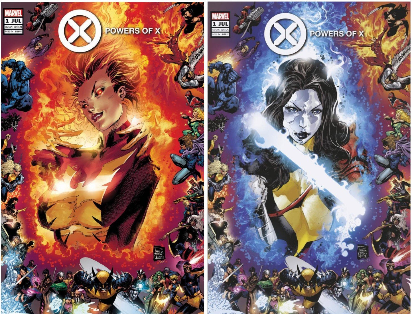 POWERS OF X #1 (OF 6) PHILIP TAN VARIANTS LIMITED TO 1000 - COVER OPTIONS