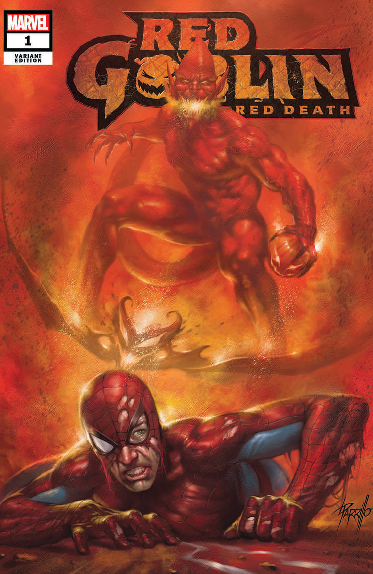 RED GOBLIN RED DEATH #1 LUCIO PARRILLO TRADE DRESS VARIANT LIMITED TO 1000 WITH NUMBERED COA