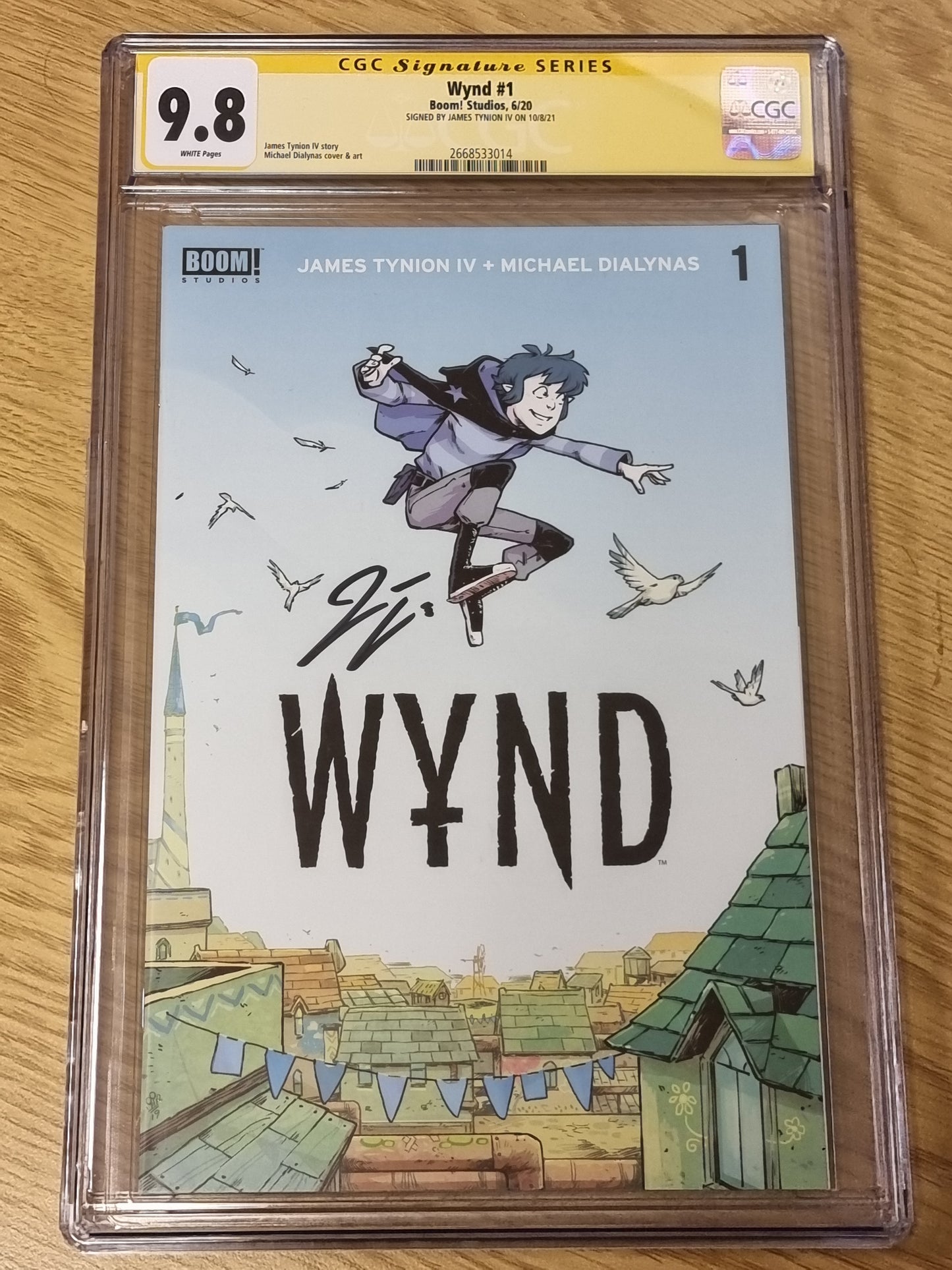 WYND #1 COVER A CGC SS SIGNED BY JAMES TYNION IV CGC SS 9.8