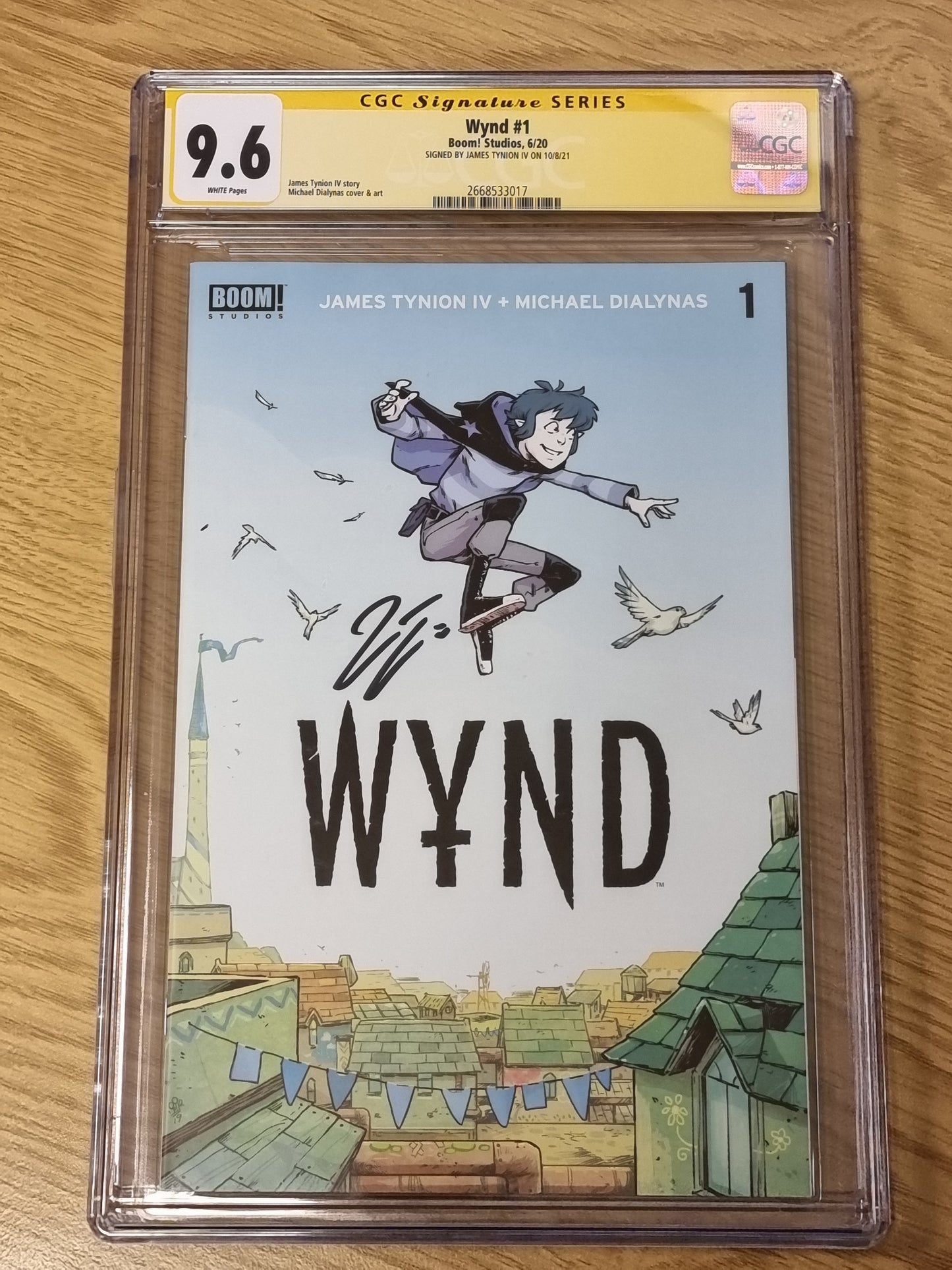 WYND #1 COVER A CGC SS SIGNED BY JAMES TYNION IV CGC SS 9.6