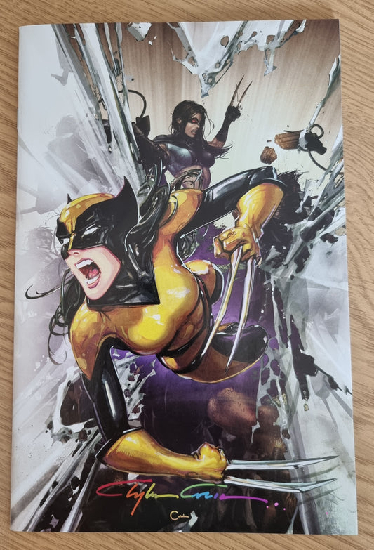 X-MEN #1 CLAYTON CRAIN VIRGIN VARIANT INFINTY SIGNED WITH COA