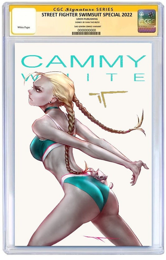 STREET FIGHTER SWIMSUIT SPECIAL 2022 IVAN TAO CAMMY VARIANT LIMITED TO 500 CGC SS PREORDER