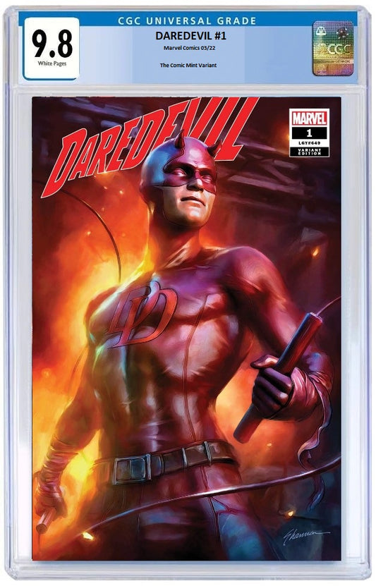 DAREDEVIL #1 SHANNON MAER C2E2 VARIANT LIMITED TO 600 WITH NUMBERED COA  CGC 9.8 PREORDER