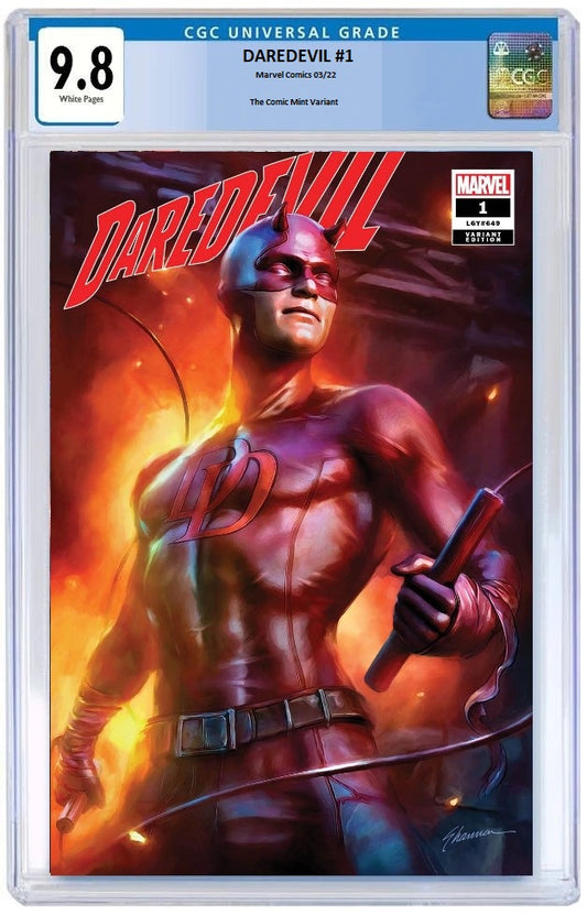 DAREDEVIL #1 SHANNON MAER C2E2 VARIANT LIMITED TO 600 WITH NUMBERED COA  CGC 9.8 PREORDER