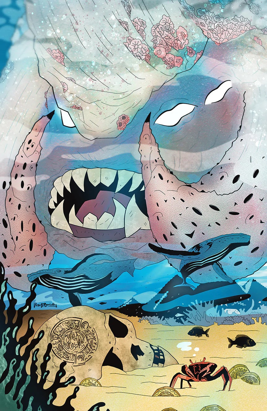 KAIJU SCORE STEAL FROM GODS #1 LLOYD BAILEY VIRGIN VARIANT LIMITED TO 250 COPIES